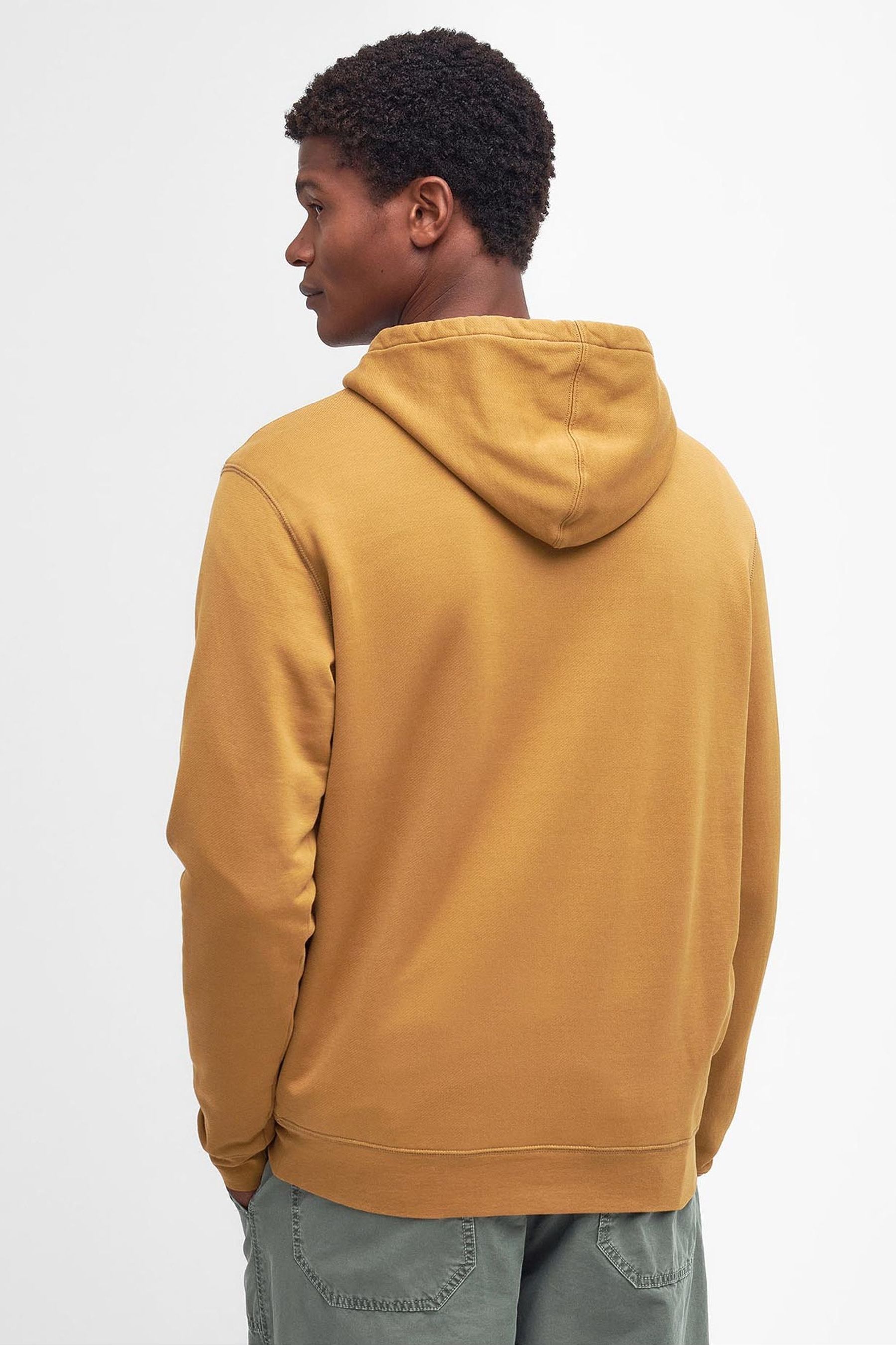 Buy Barbour Yellow Regular Fit 100 Cotton Farnworth Hoodie from the Next UK online shop