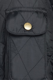 Barbour® Black 100% Cotton Classic Beaufort Wax Jacket - Image 8 of 11