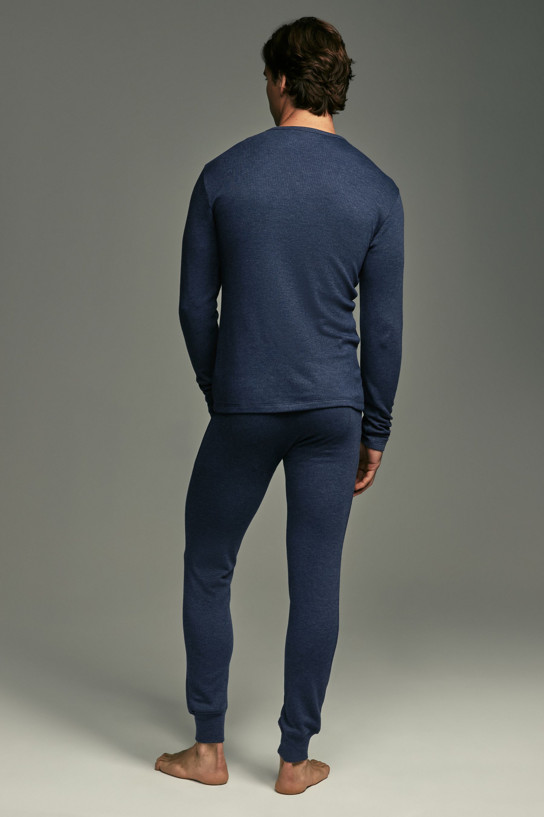 Navy blue thermal top hotsell