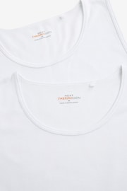 White Vest Thermal Tops 2 Pack - Image 7 of 8