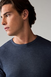 Navy Blue Thermal Tops 2 Pack - Image 5 of 8