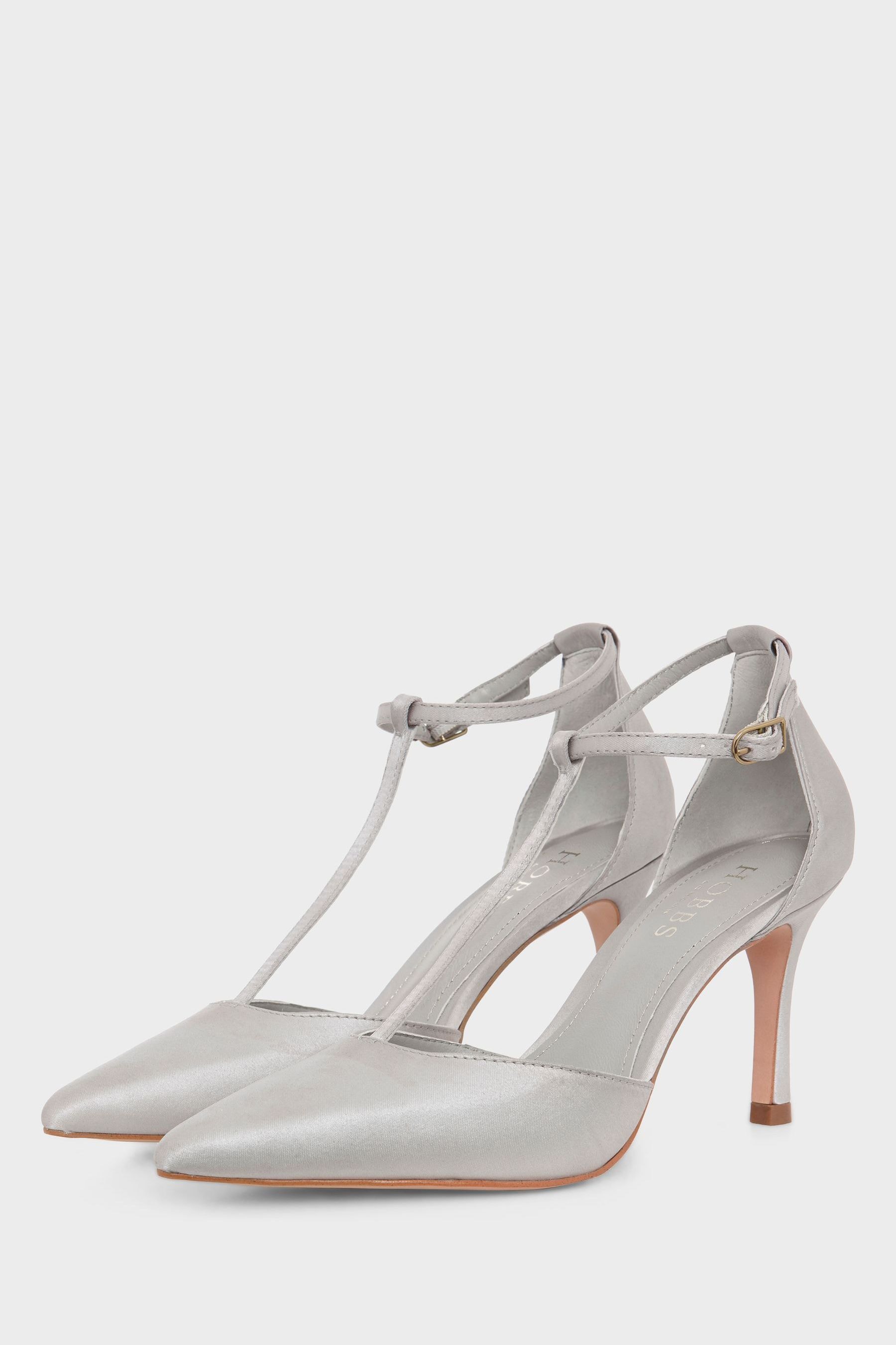 Silver t bar shoes uk discount