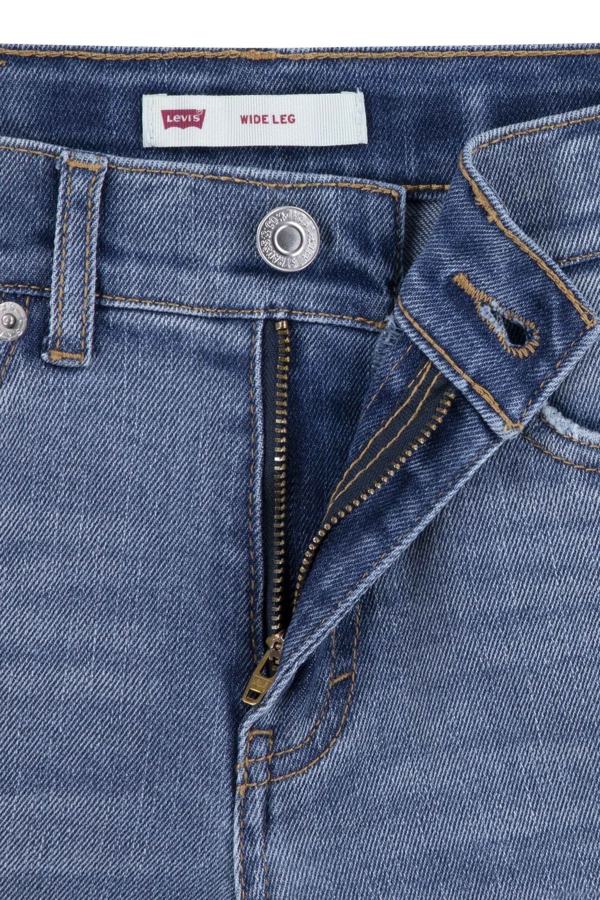Levi's® Blue Wide Leg Denim Jeans - Image 3 of 4