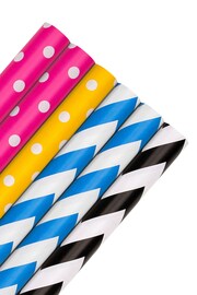 Hallmark Multicoloured Spots and Stripes Wrapping Paper 6 Rolls x 2M - Image 2 of 4