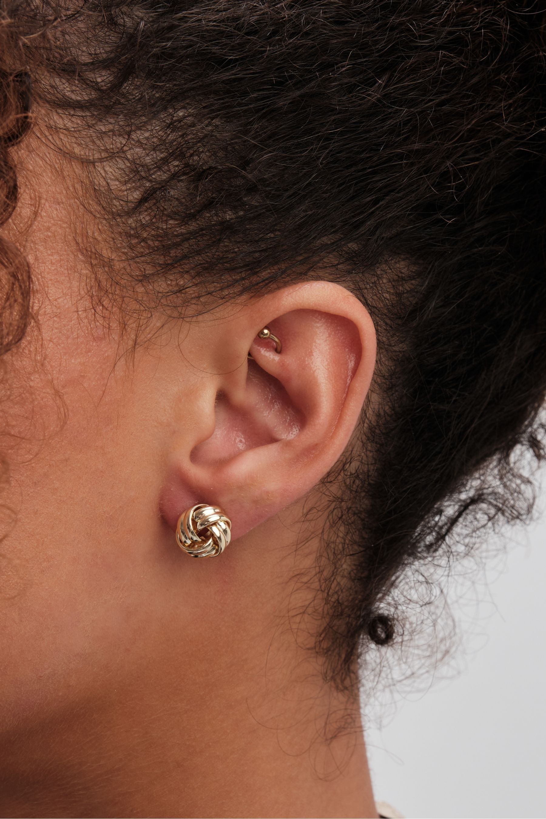 Next gold earrings clearance