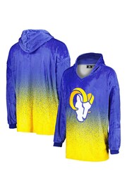 adidas Blue NFL Los Angeles Rams Gradient Fleece Hoodie - Image 1 of 3