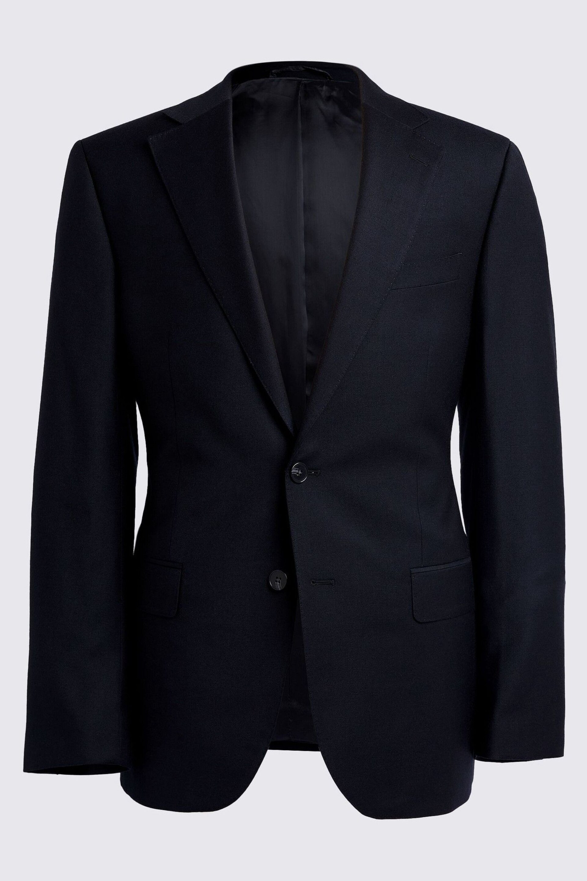 MOSS Black Regular Fit Twill Jacket - Image 8 of 8