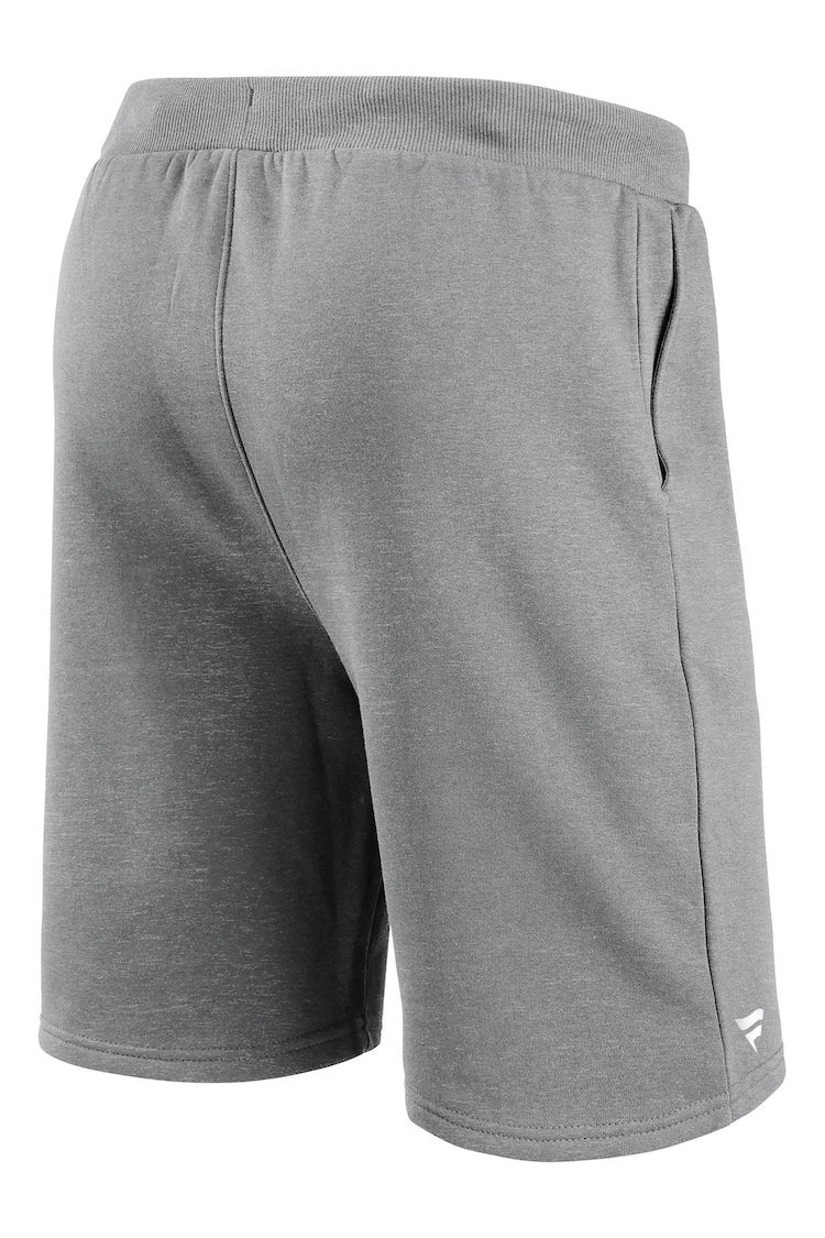 Fanatics Grey NFL Los Angeles Chargers Primary Logo Graphic Fleece Shorts - Image 3 of 3