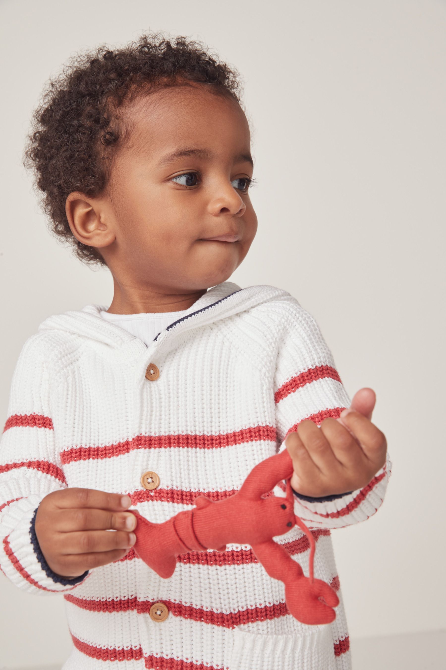 White company baby cardigan outlet