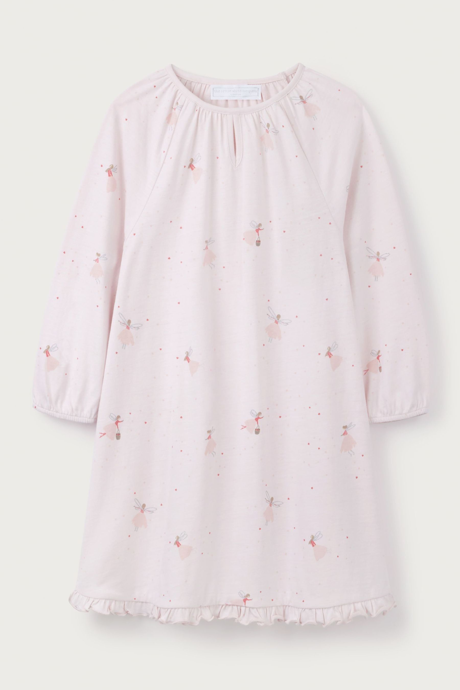 Buy The White Company Fairy Print White Nightdress from the Next UK online shop