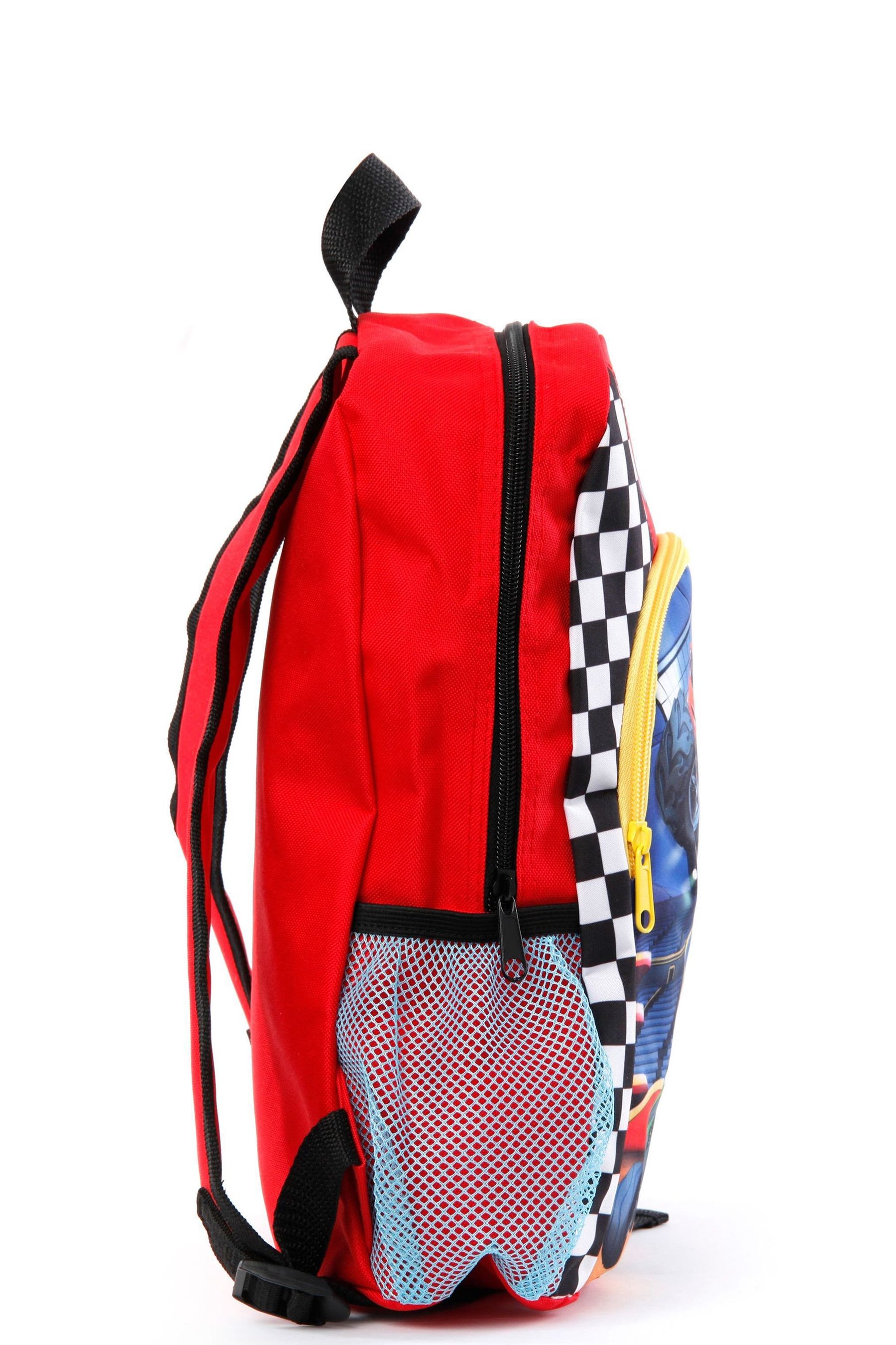 Blaze the monster machine backpack top