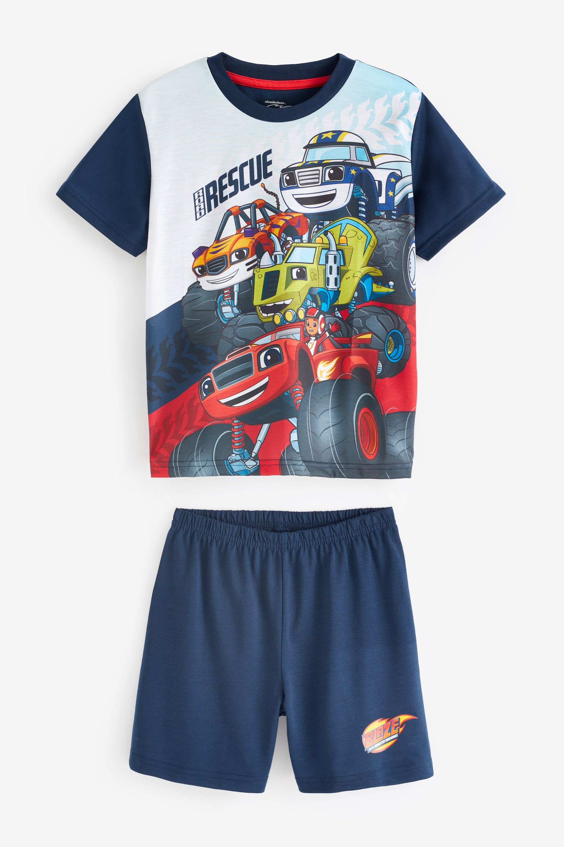 Buy Character Dark blue Blase and The Monster Machines Short Pyjamas from the Next UK online shop