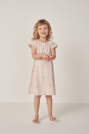 The White Company Turtle Print White Nightdress - Image 1 of 6