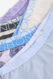 Bonds Purple Mixed Design Shortie knickers 5 Pack - Image 5 of 10