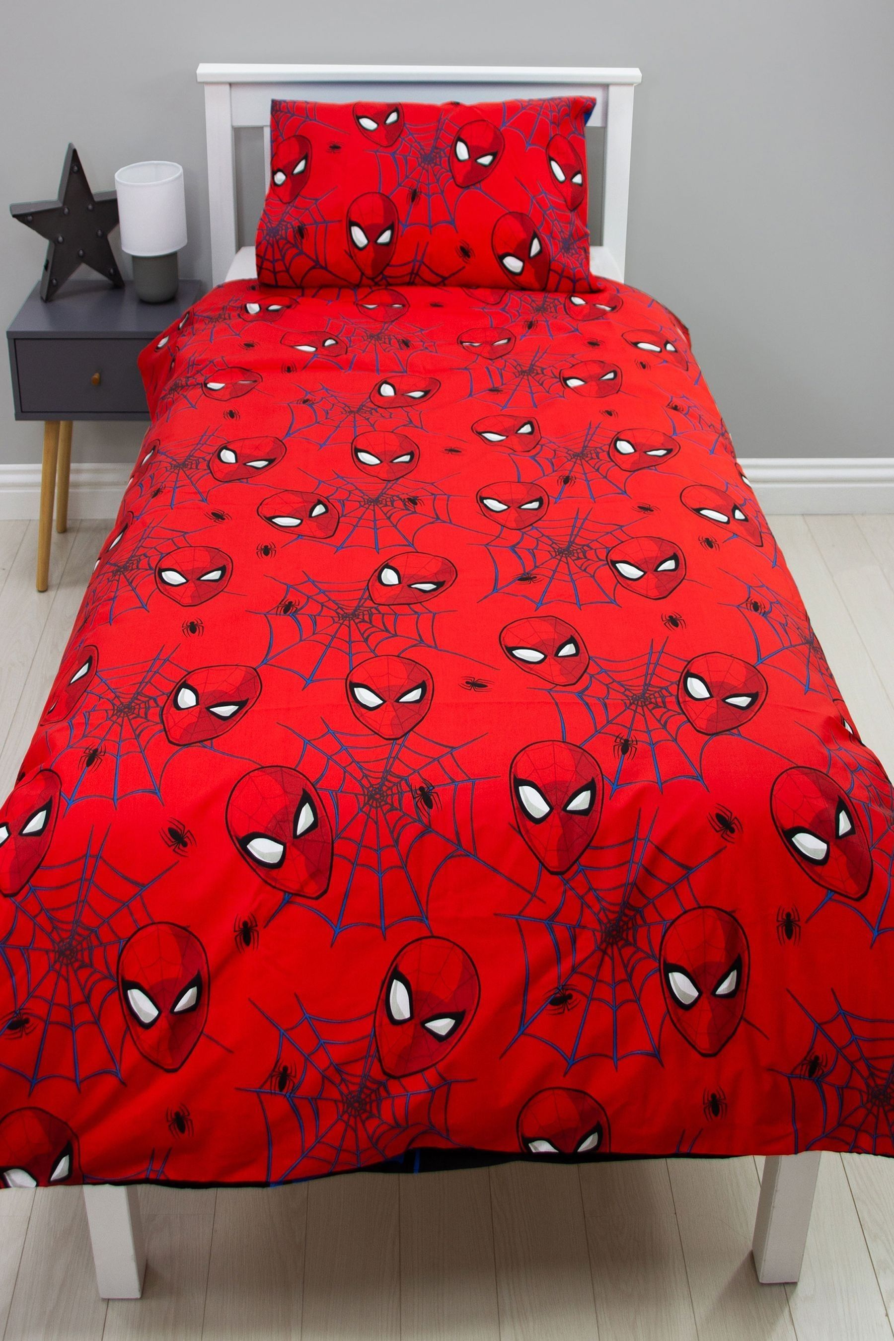 Spiderman bed sheets single 2025