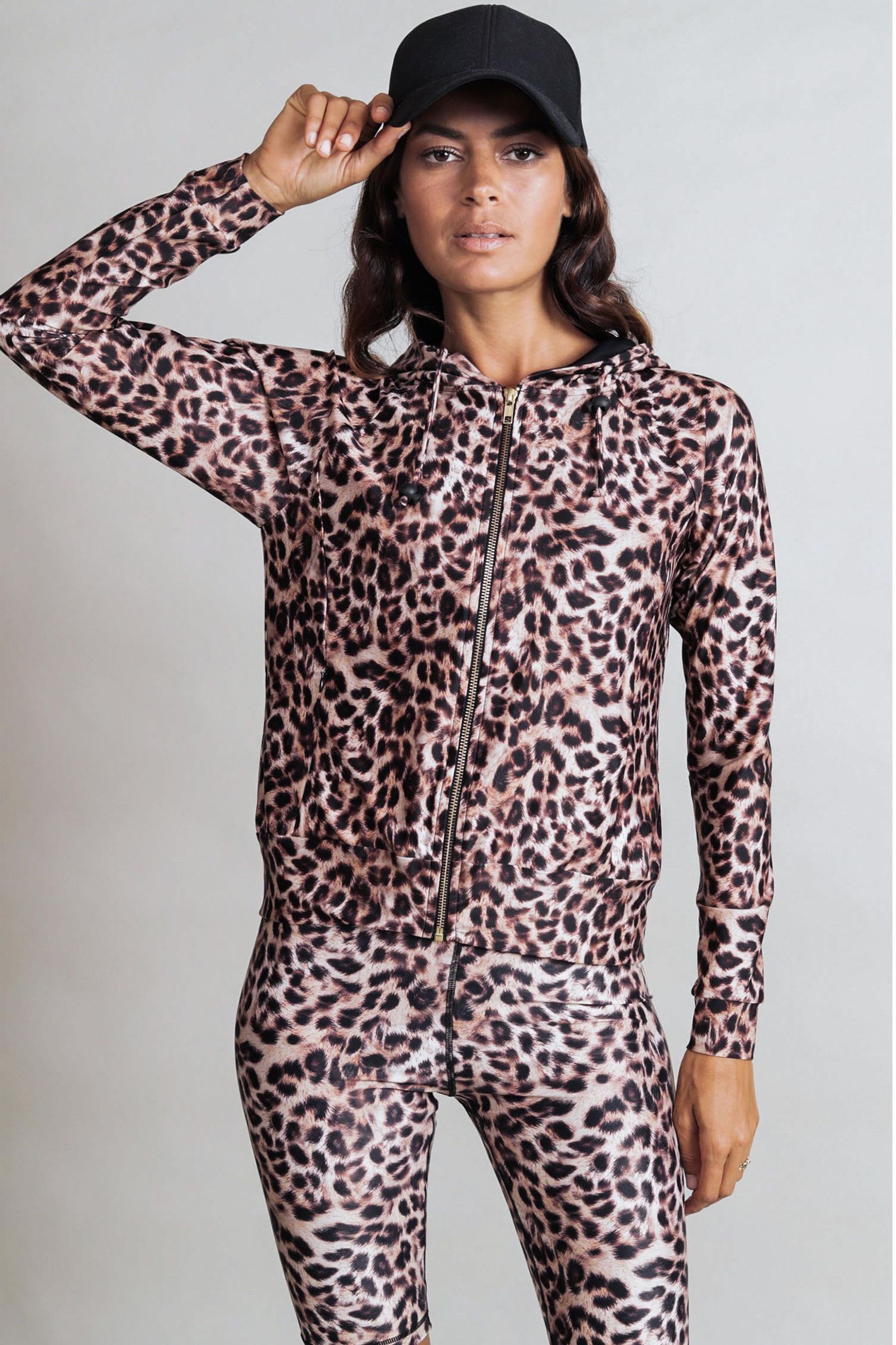 Bomber jacket leopard clearance