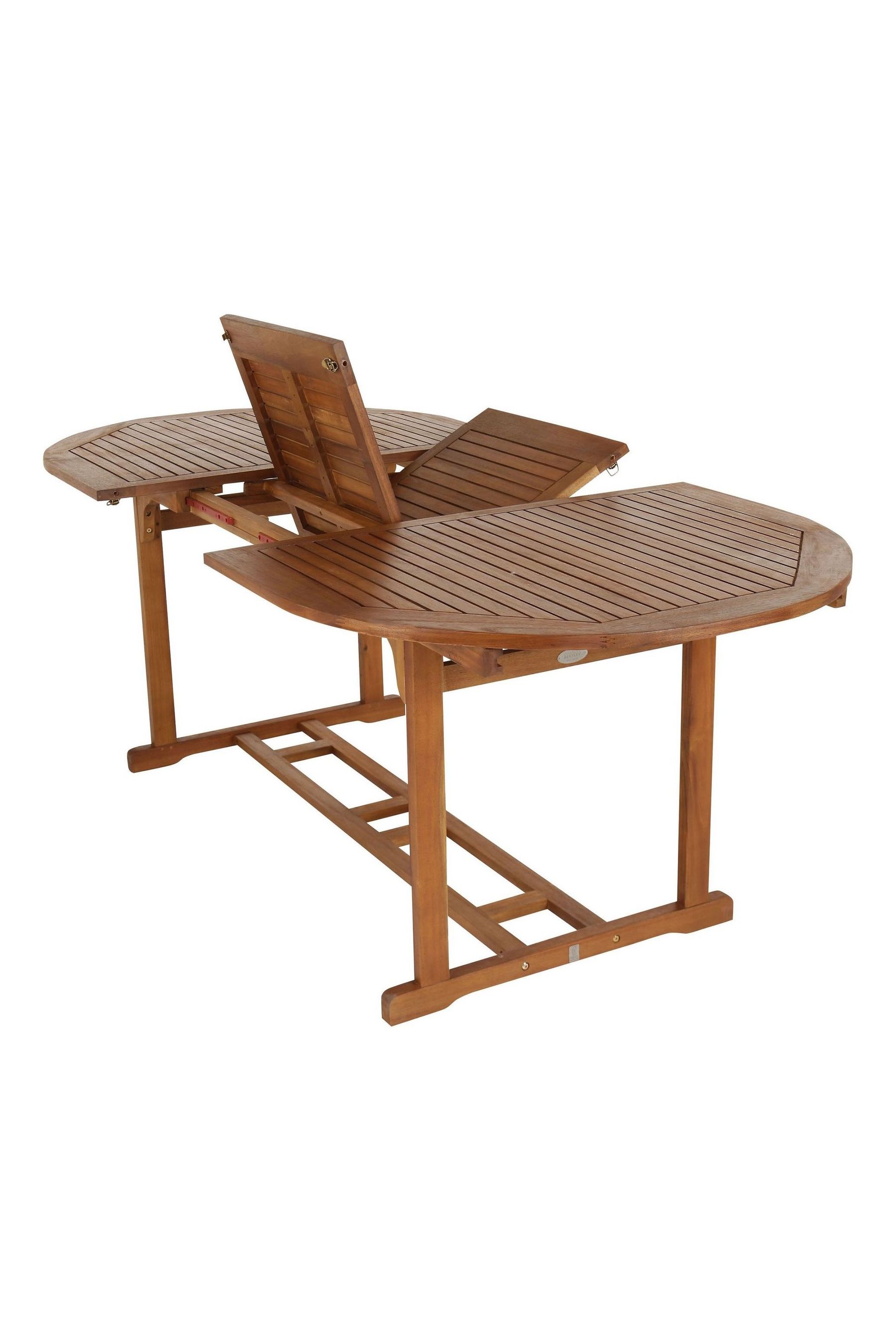 Buy Charles Bentley Natural Garden Acacia Hardwood Oval Extendable Table from the Next UK online shop