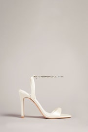 Ted Baker Natural Hedree Jewellery Strap Satin Sandals - Image 1 of 4