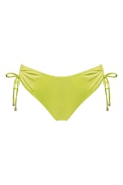 Pour Moi Yellow Santa Cruz High Leg Adjustable Side Briefs - Image 4 of 5