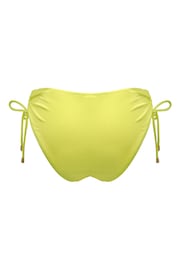 Pour Moi Yellow Santa Cruz High Leg Adjustable Side Briefs - Image 5 of 5