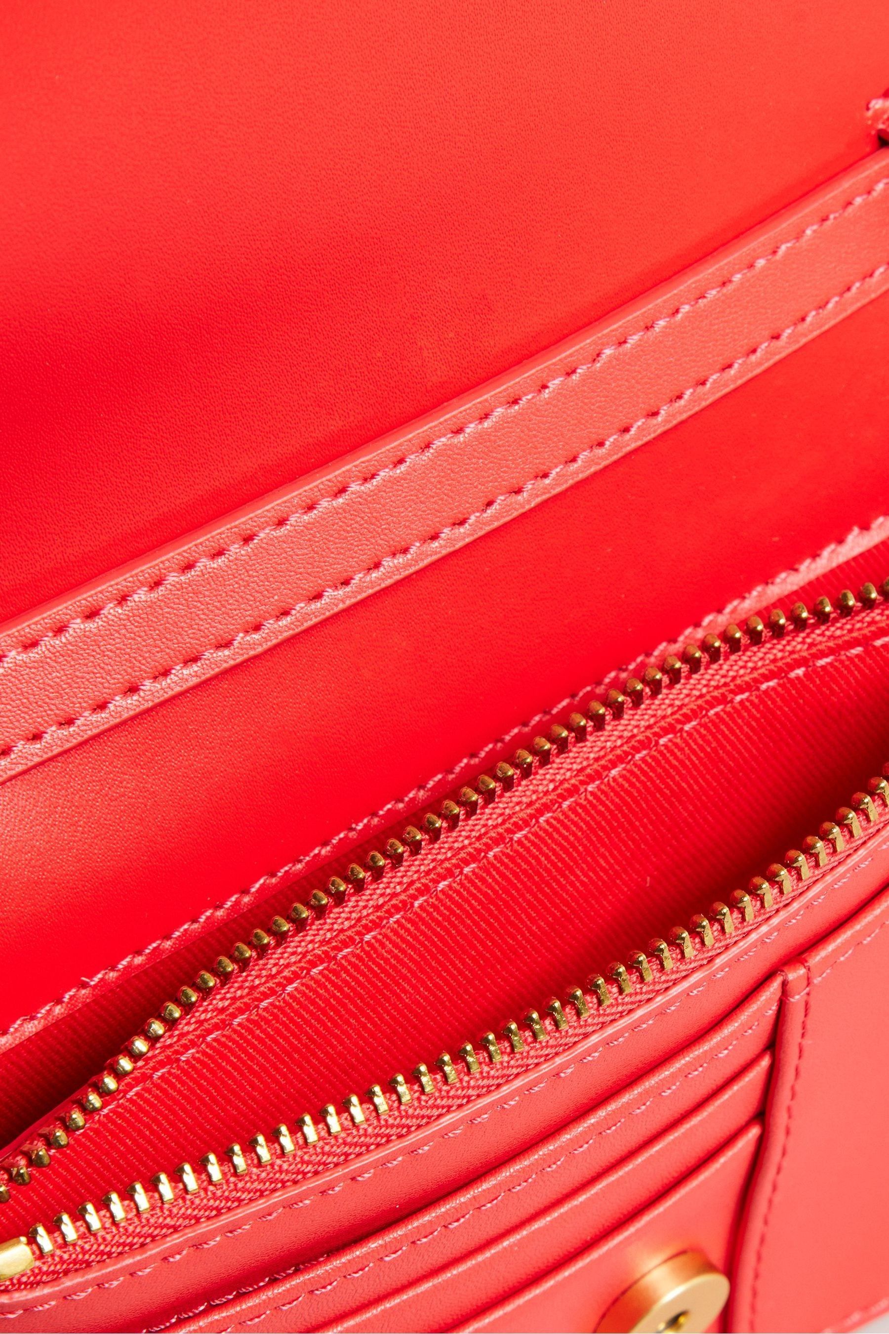 Buy Ted Baker Orange Studded Edge Leather Kahnisa Purse from Next Luxembourg