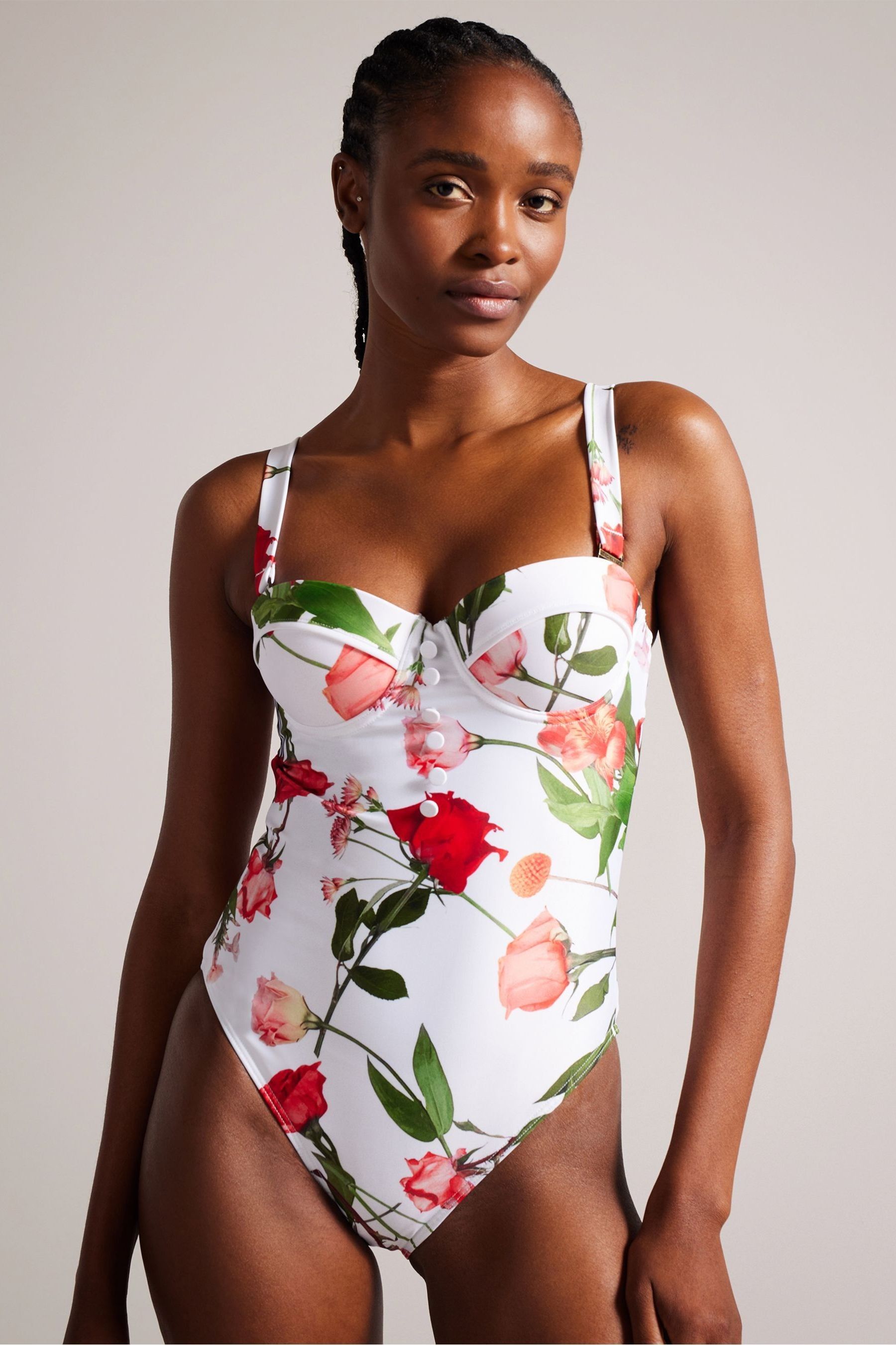 Ted baker white swimsuit 2025