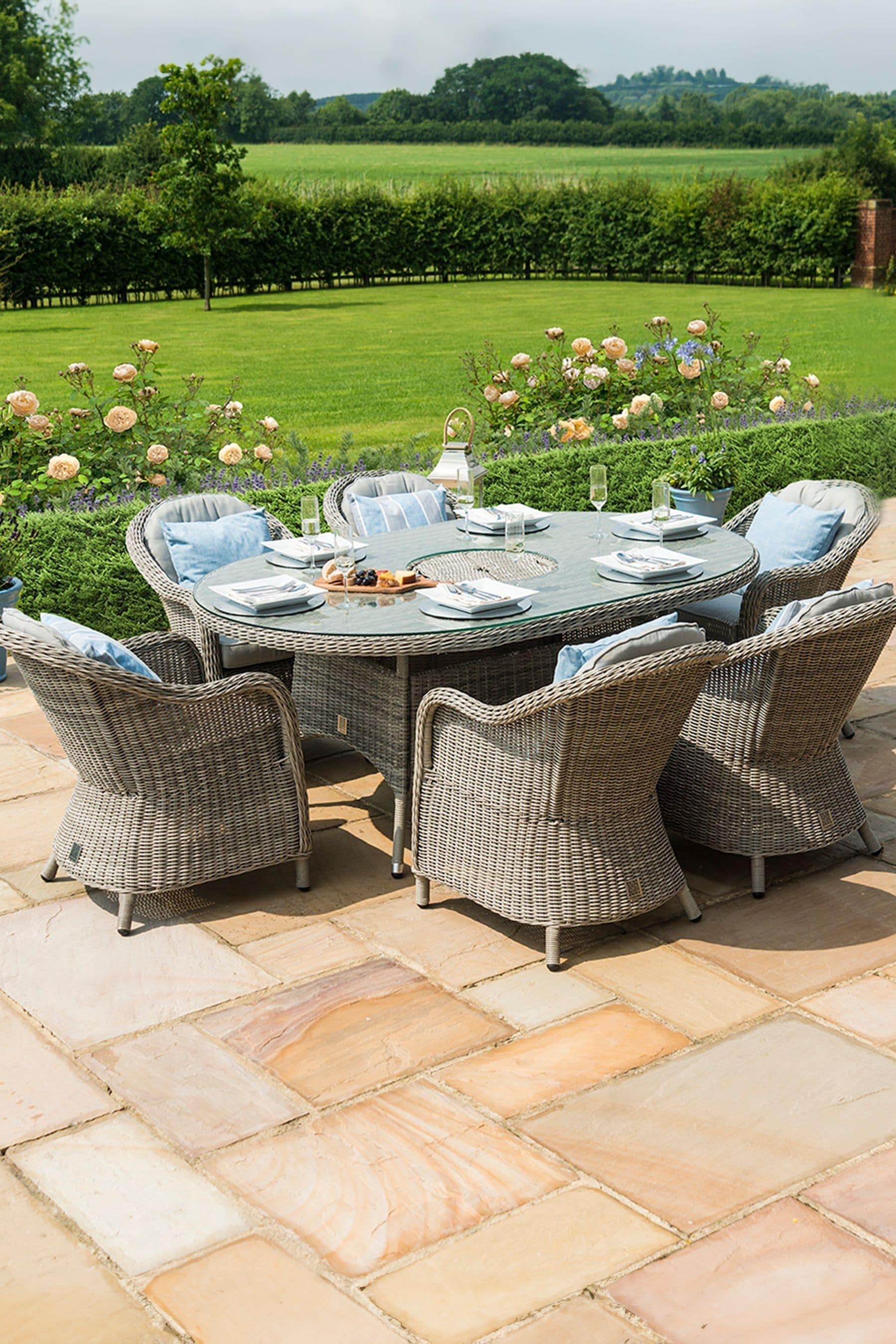 Maze rattan oxford 6 seater on sale