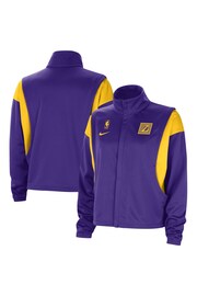 Fanatics Blue NBA Los Angeles Lakers Retro Fly Jacket Womens - Image 1 of 3