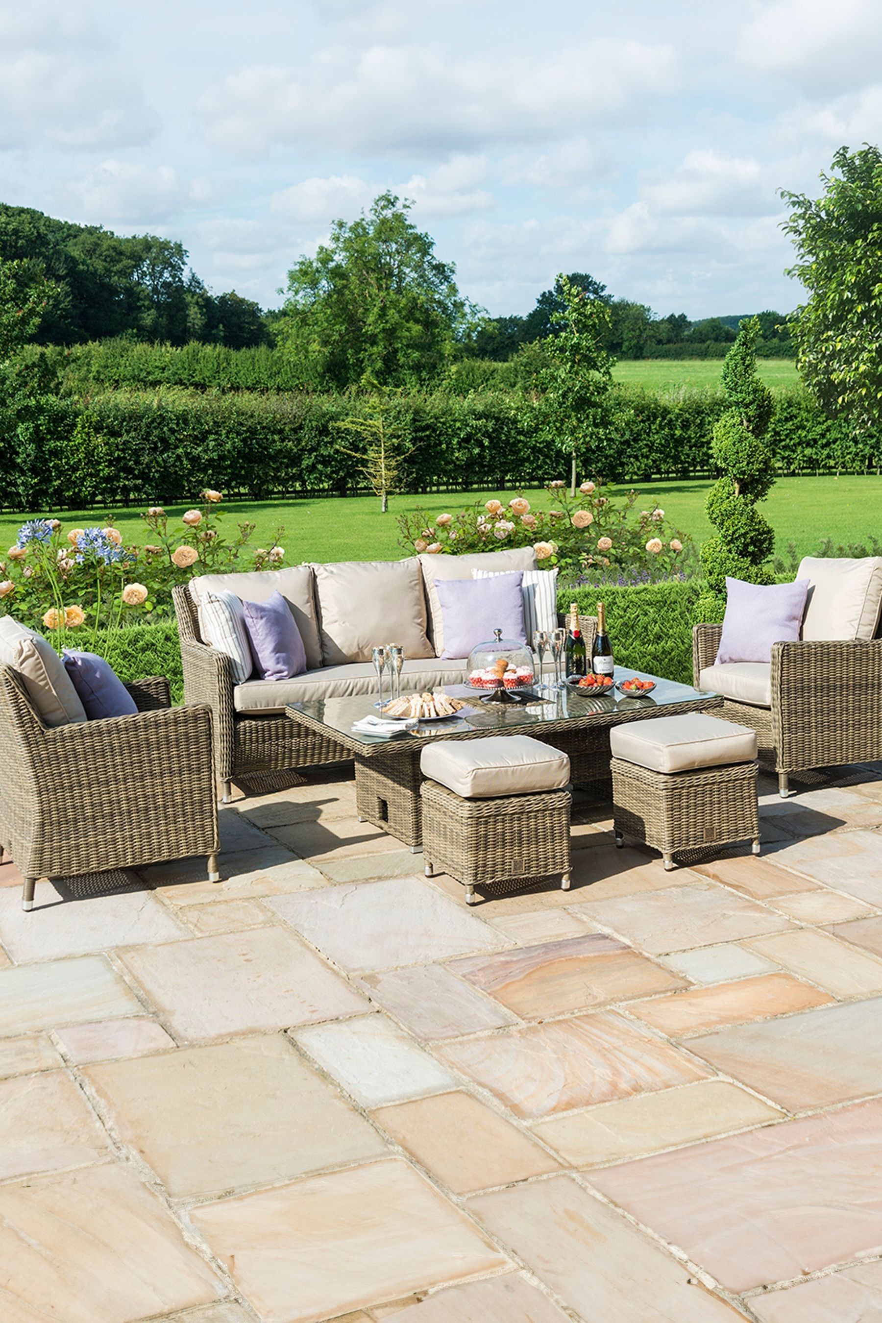Maze rattan winchester sofa dining set 2025