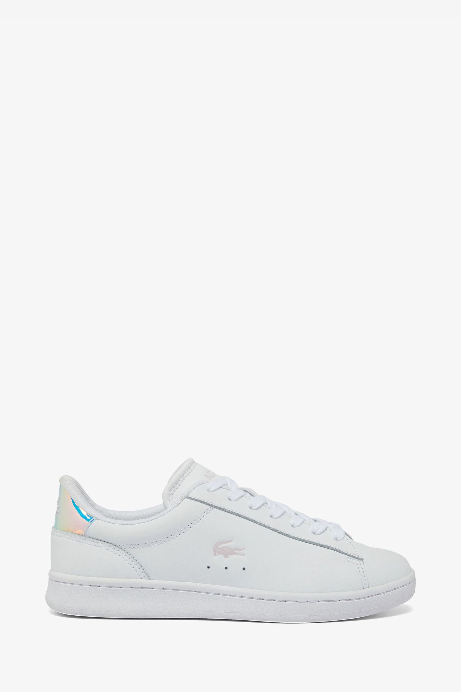 Buy Lacoste Carnaby White Trainers from Next Luxembourg