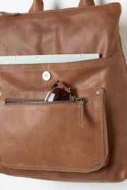 FatFace Brown The Ava Backpack - Image 3 of 5