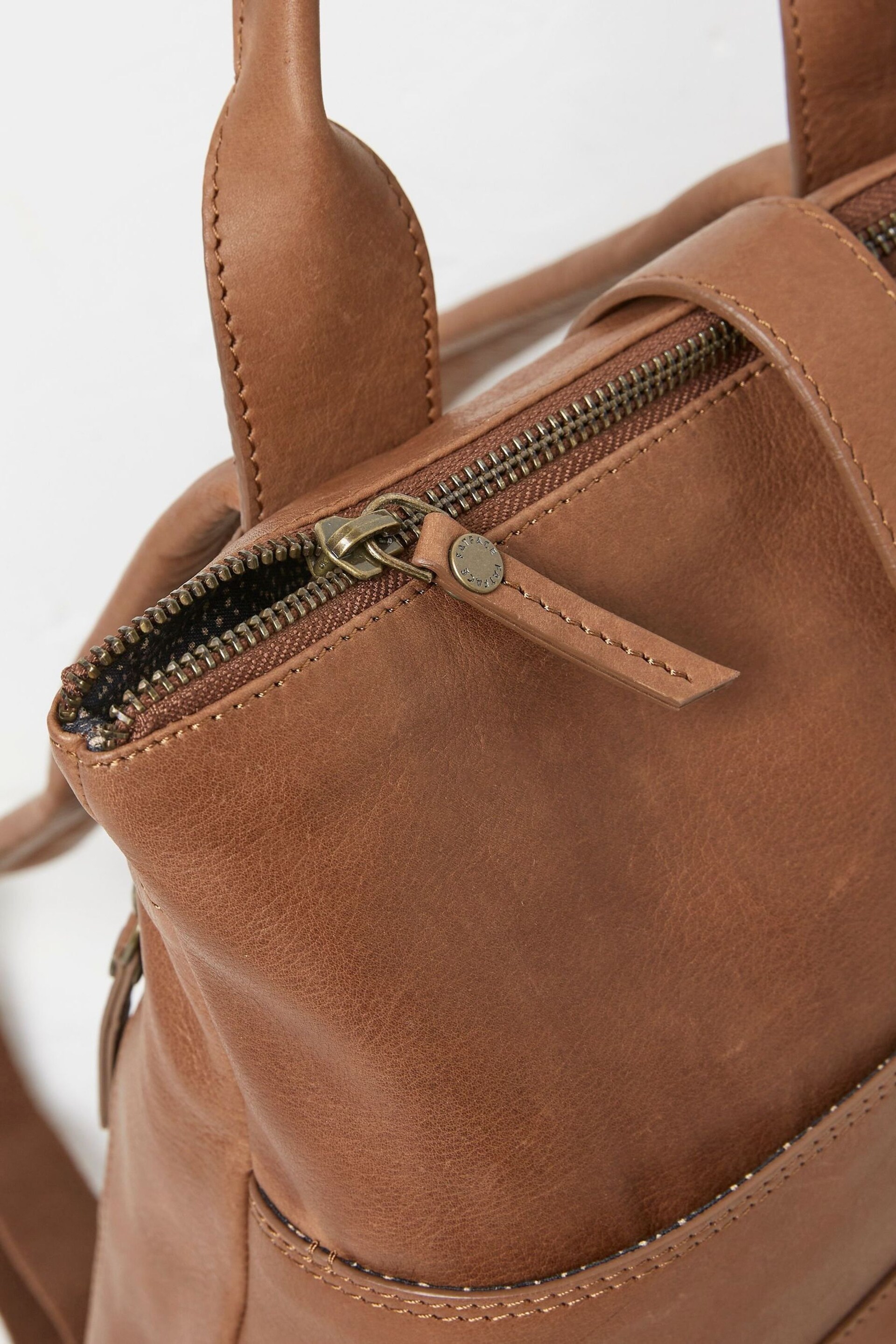 FatFace Brown The Ava Backpack - Image 4 of 5