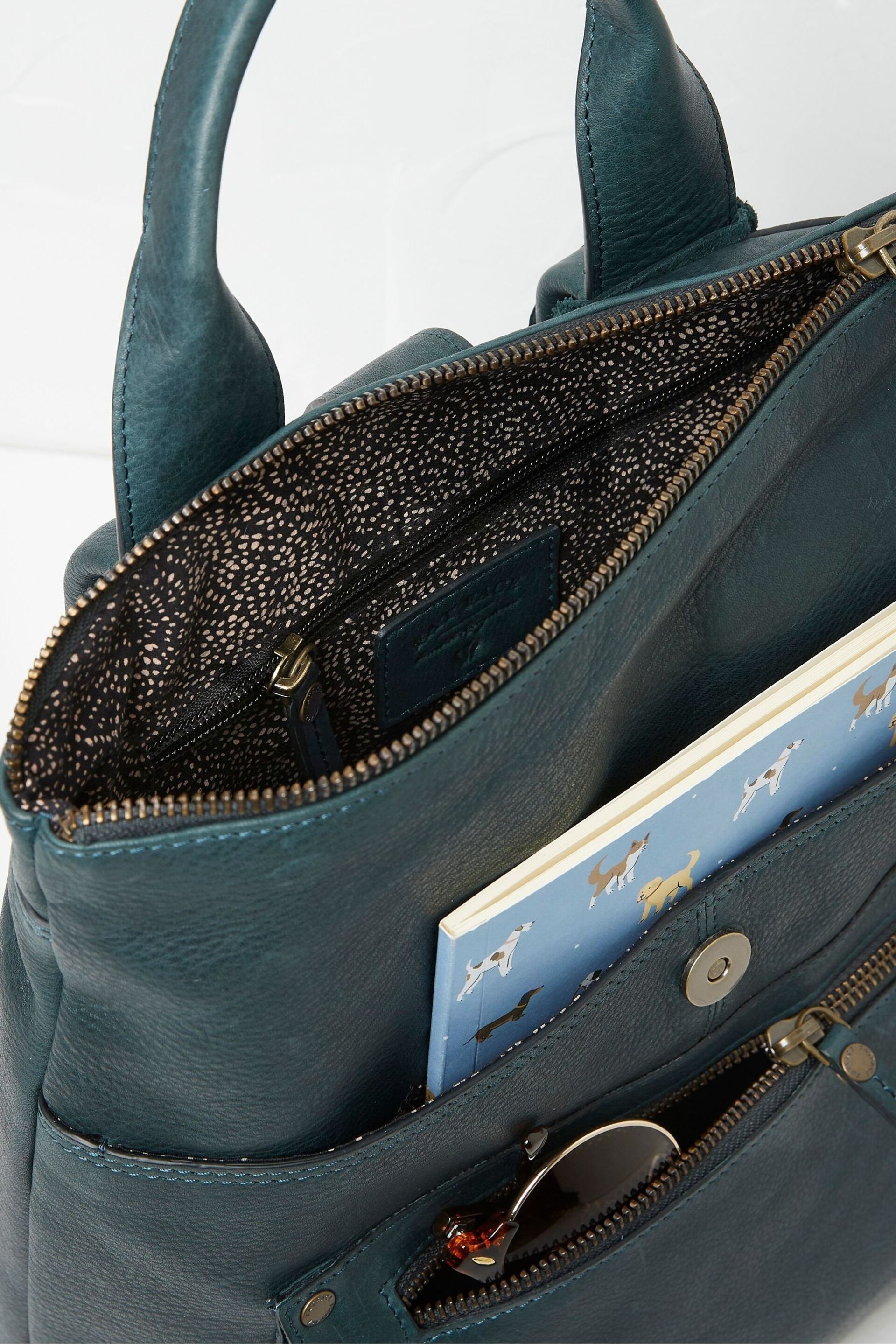 FatFace Blue The Ava Backpack - Image 4 of 5