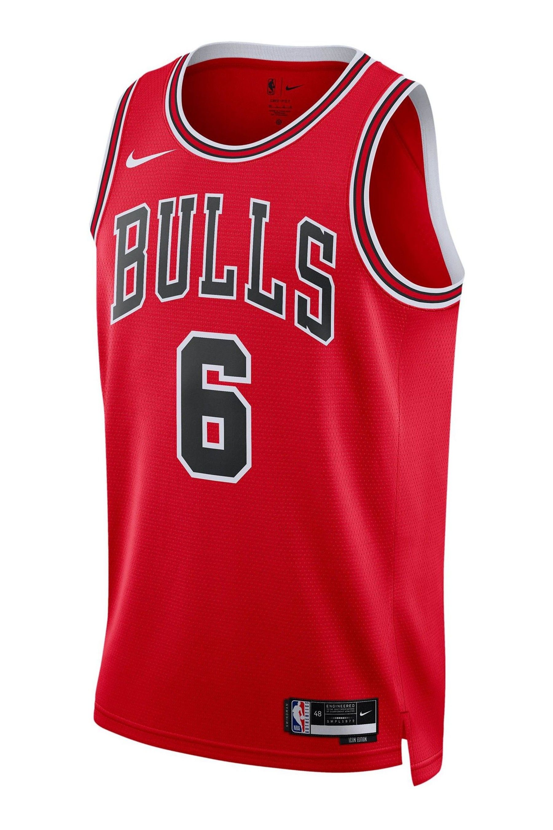 Buy Fanatics Red NBA Chicago Bulls Icon Swingman Jersey Alex Caruso from the Next UK online shop