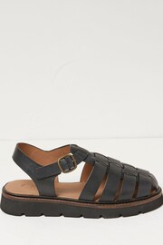 FatFace Black Elodie Fisherman Sandals - Image 1 of 3