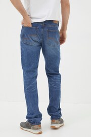 FatFace Blue Straight Fit Jeans - Image 2 of 4