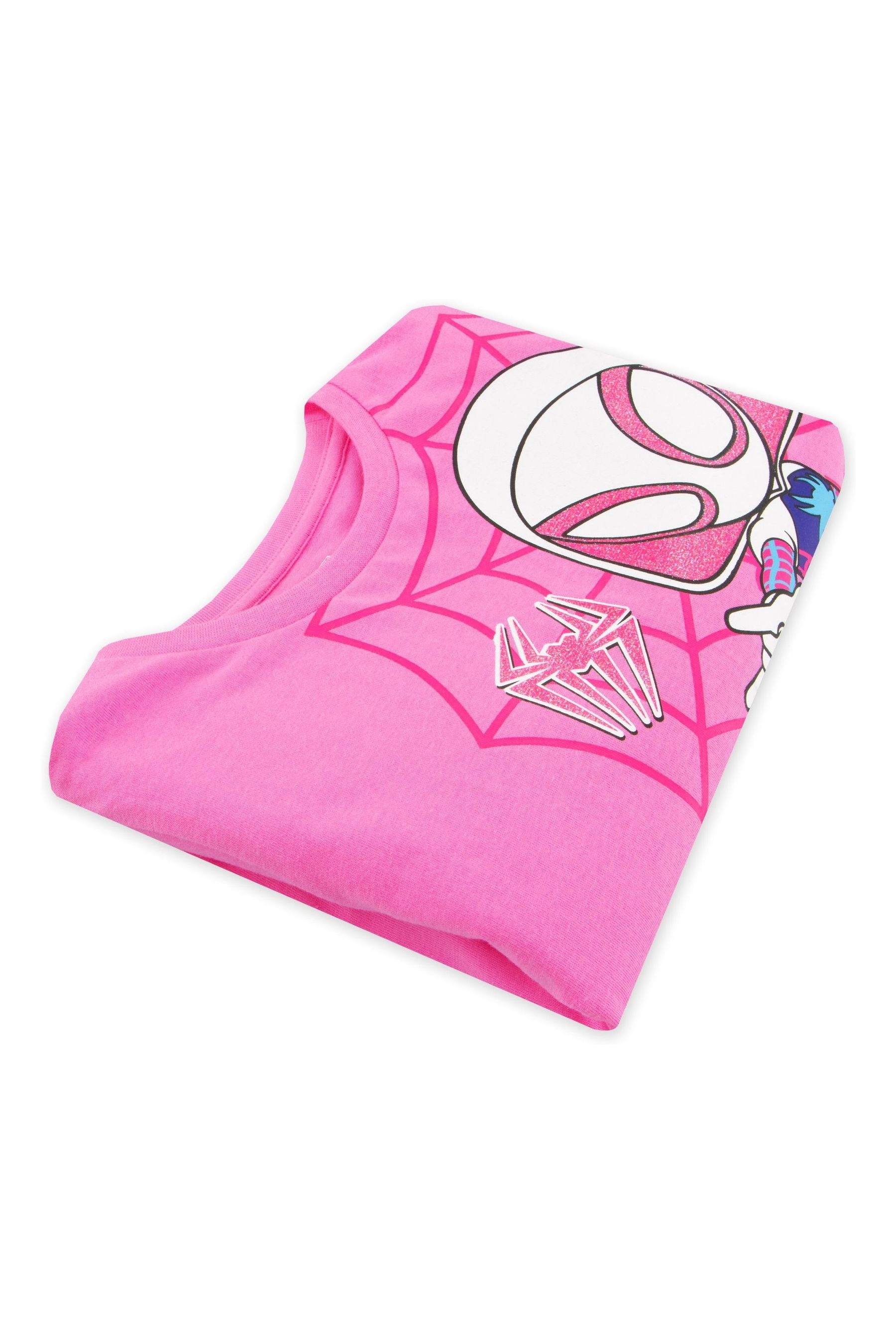 Buy Character Pink Spidey and His Amazing Friends 100 Cotton T Shirt from the Next UK online shop