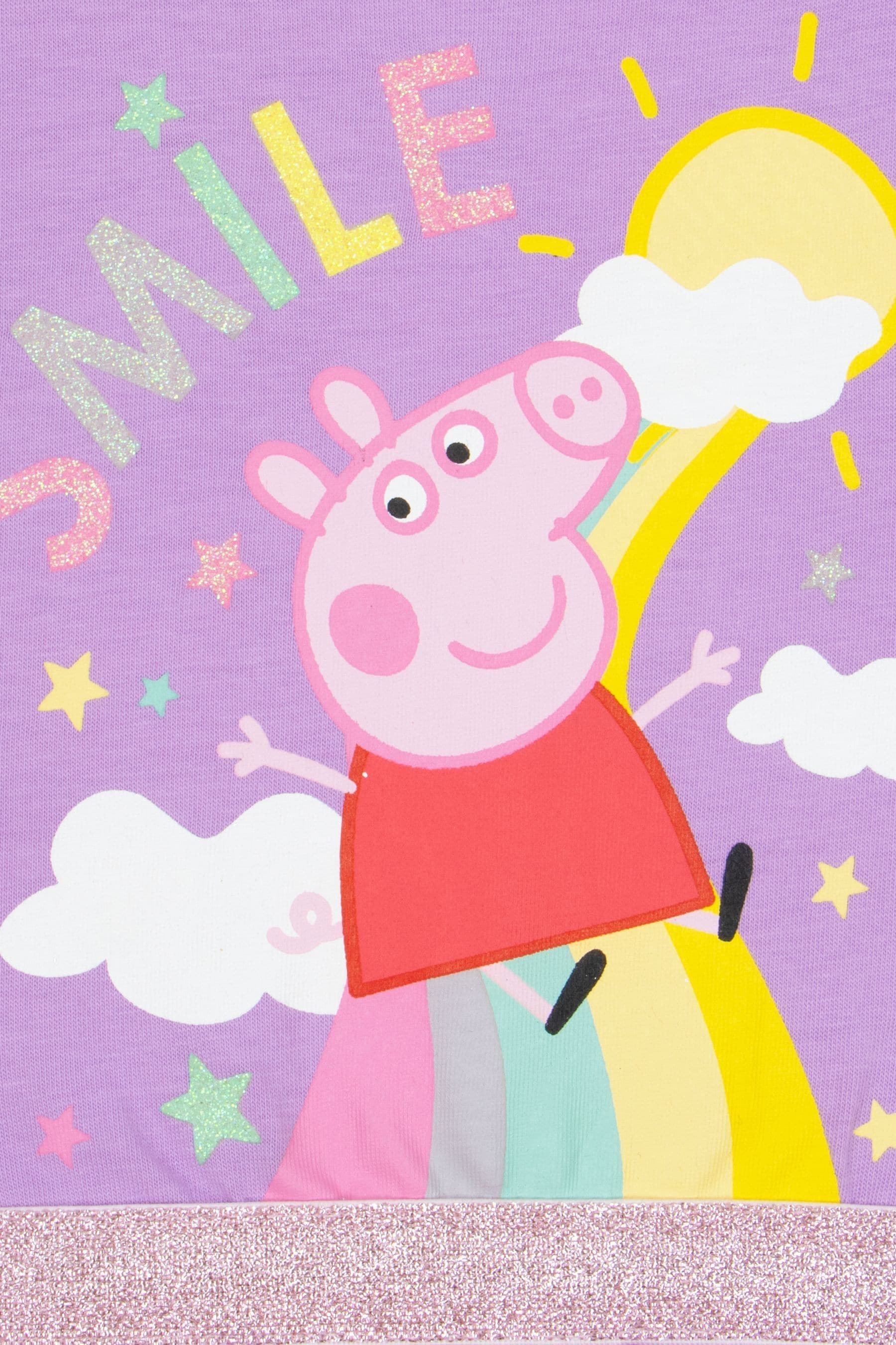 Buy Character Purple Peppa Pig 100 Cotton Party Dress from the Next UK online shop