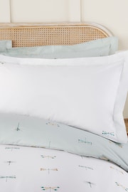 Sophie Allport 2 Pack Pale Duckegg Dragonfly Pillowcases - Image 1 of 3