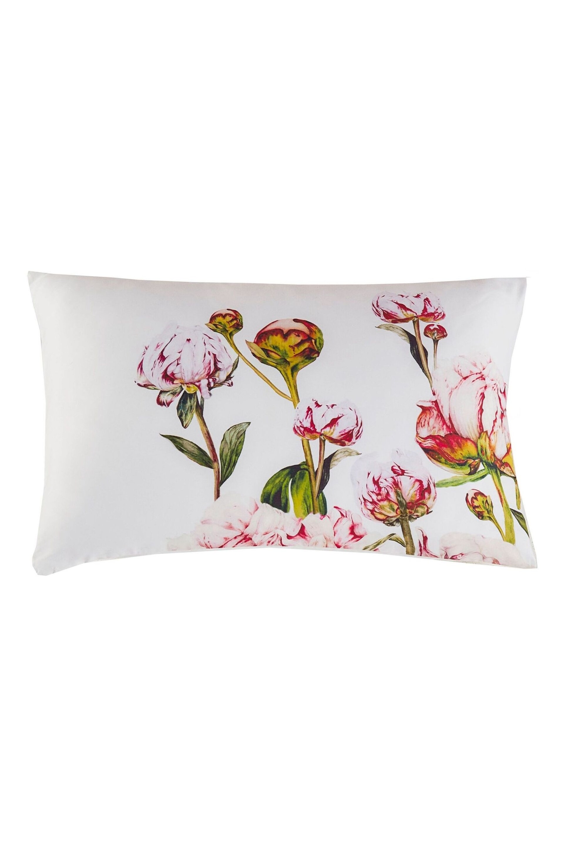 Voyage 2 Pack Fuchsia Heligan Floral Pillowcases - Image 2 of 2