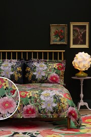 Timorous Beasties Midnight Berkeley Blooms Duvet Cover and Pillowcase Set - Image 1 of 8