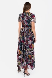 Lovedrobe V-Neck Angel Sleeve Maxi Dress With Trims - Image 2 of 5