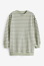 Simply Be Green Side Split Sweatshirt Tunic - Image 5 of 5