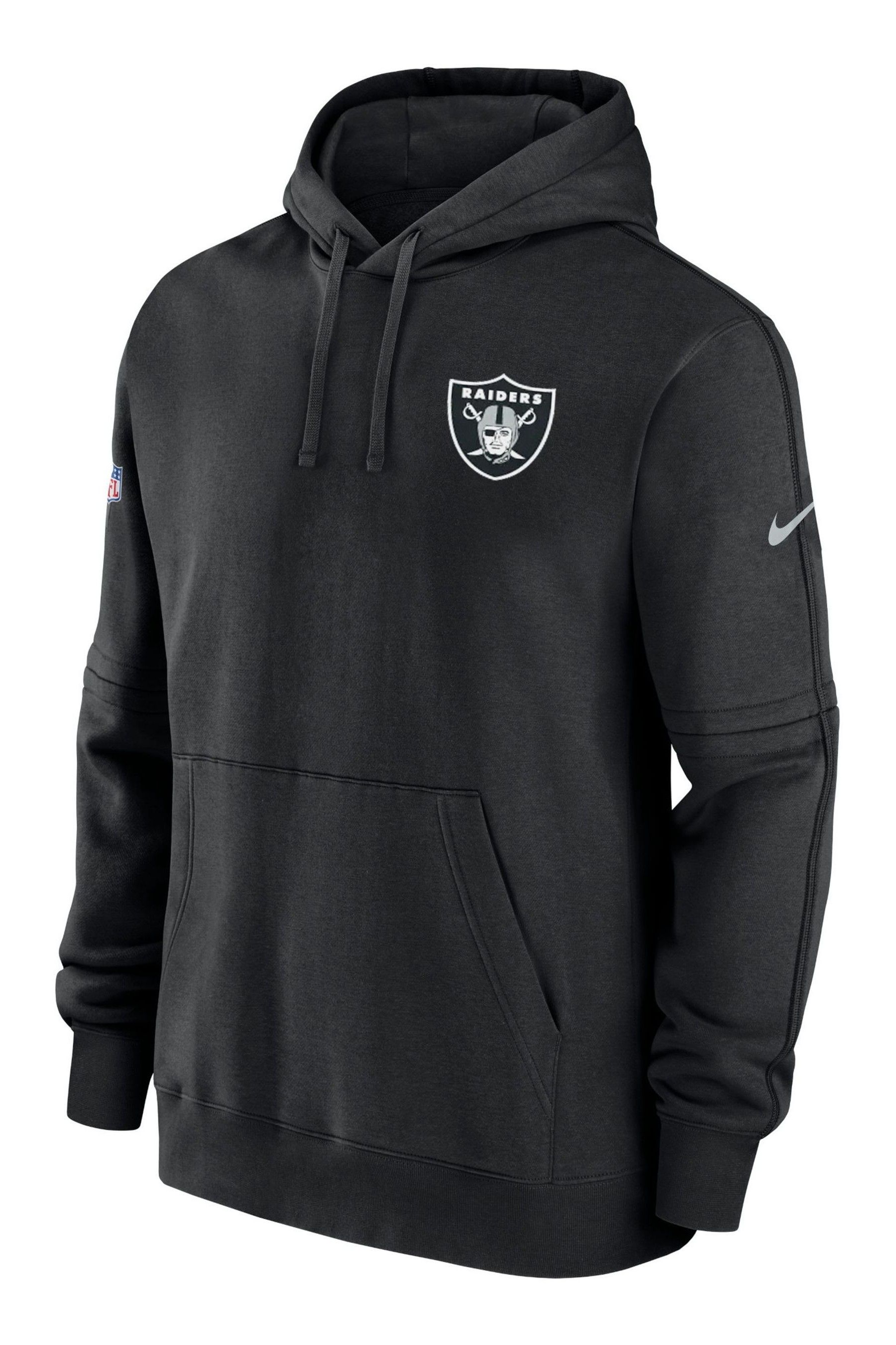 Buy Fanatics Las Vegas Raiders Sideline Club Black Fleece Pullover Hoodie from the Next UK online shop