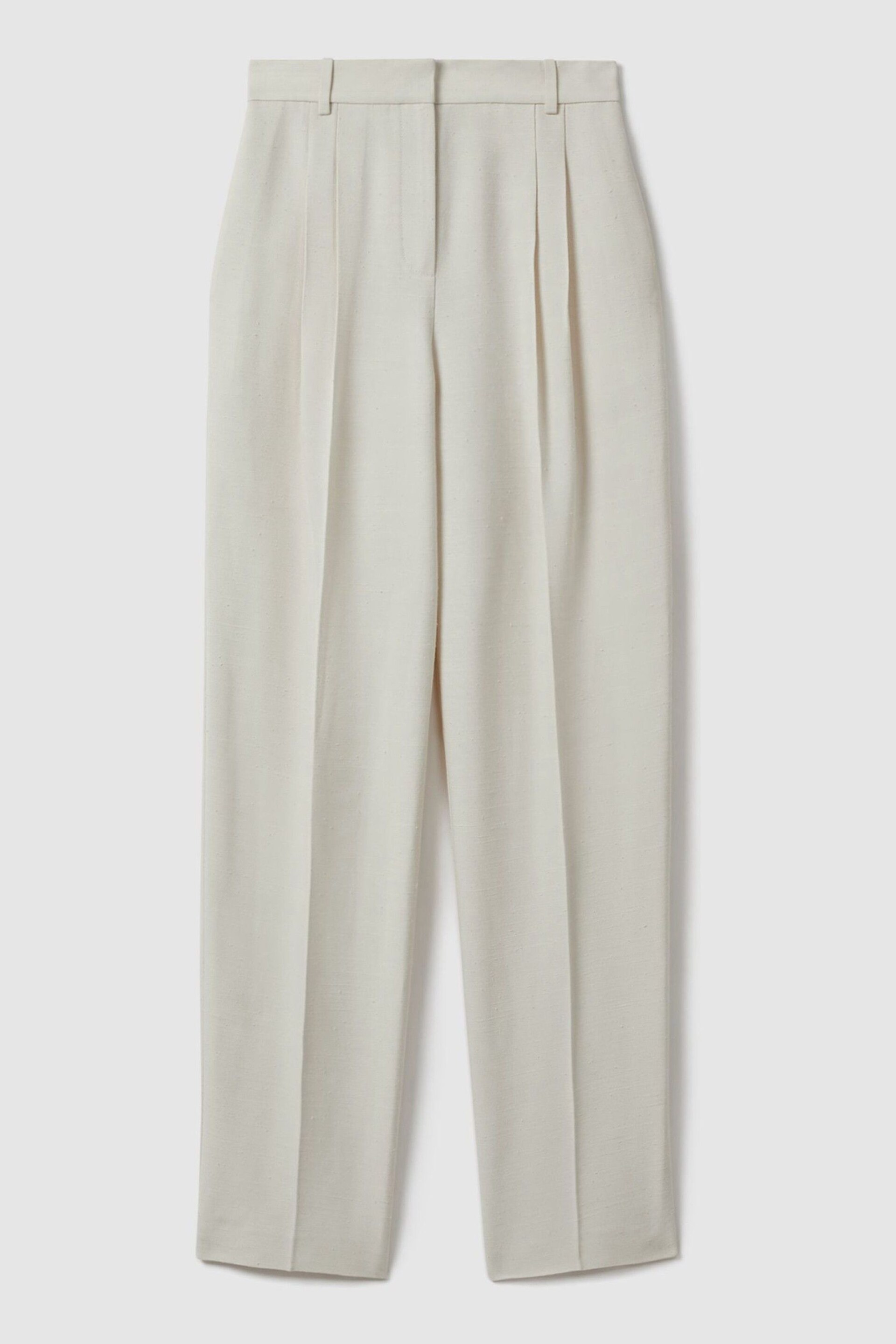 Atelier Italian Textured Tapered Suit: Trousers with Silk - Image 2 of 6