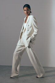 Atelier Italian Textured Tapered Suit: Trousers with Silk - Image 3 of 6