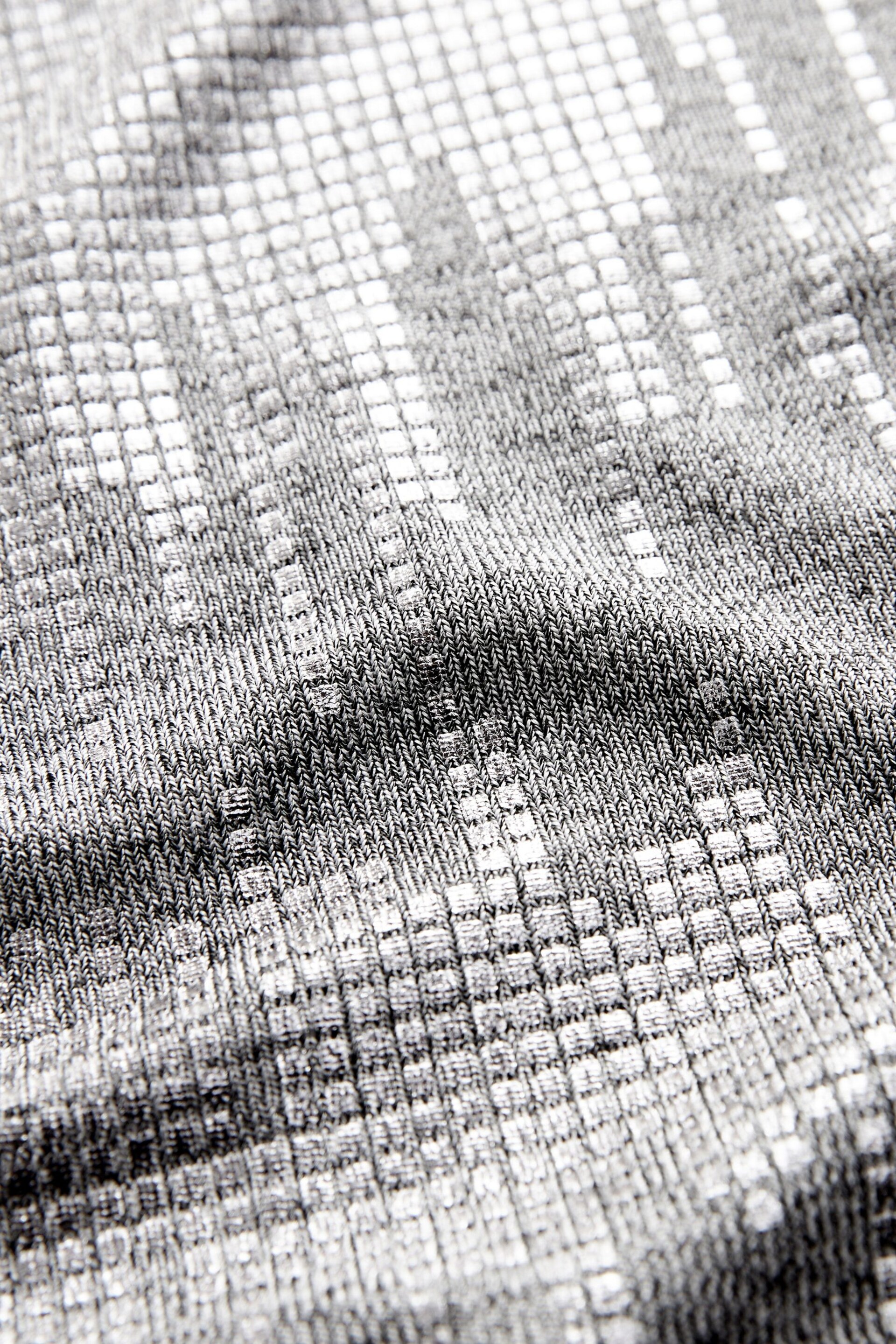 Silver Metalic Scoop Vest - Image 6 of 6
