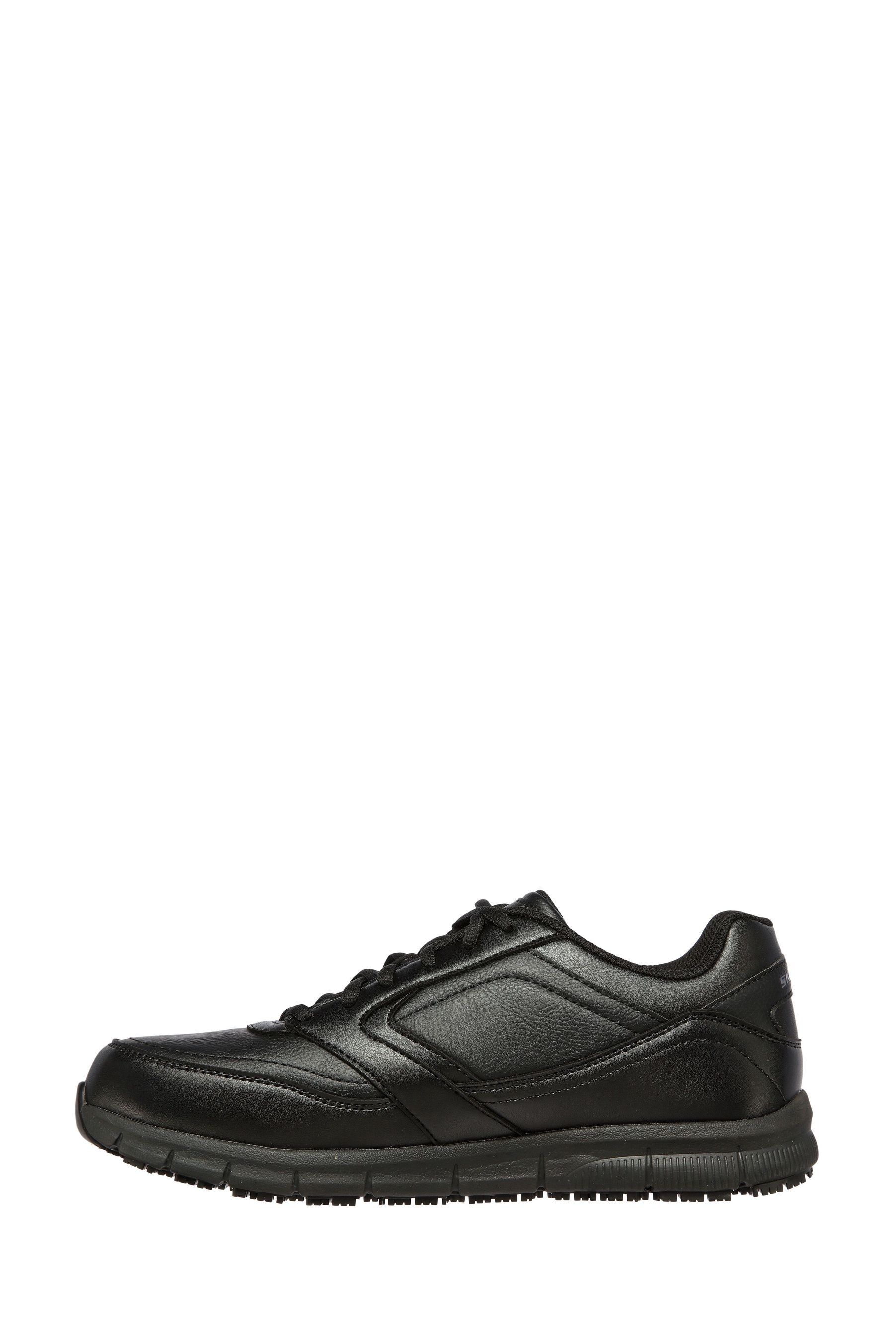 Buy Skechers Black Mens Relaxed Fit Work Trainers from Next Armenia