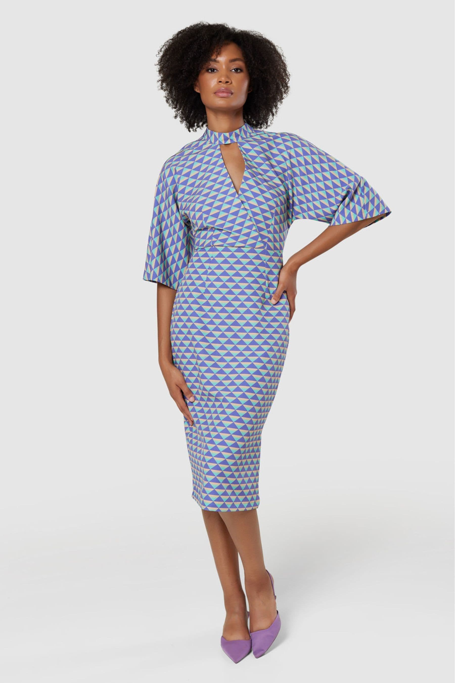 Next geometric dress deals