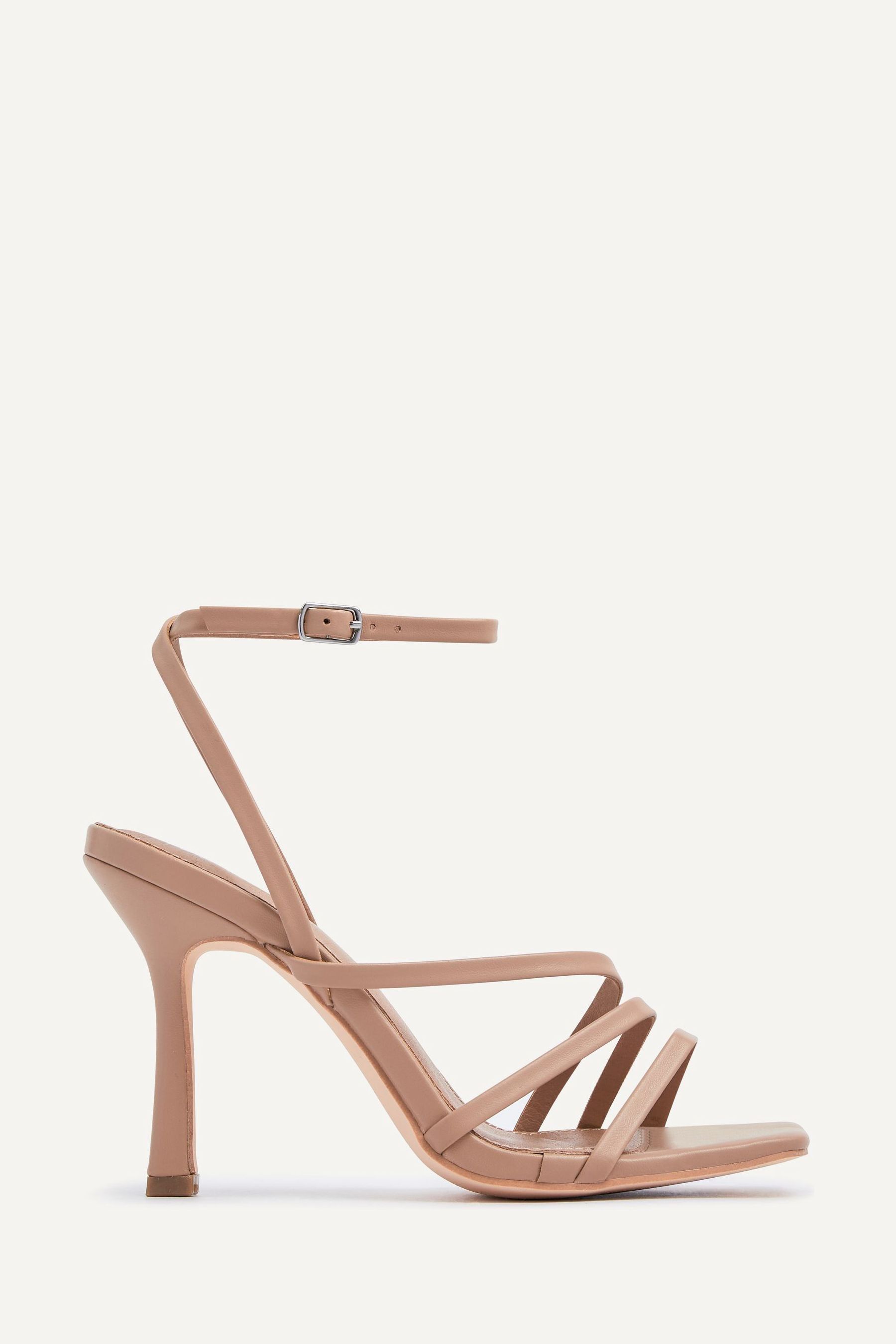 Buy Linzi Grey Scarlett Strappy Heel Sandals With Ankle Strap from Next Luxembourg